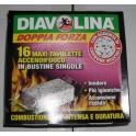 DIAVOLINA LIGNITE DOPPIA FORZA 16 MAXI CUBI
