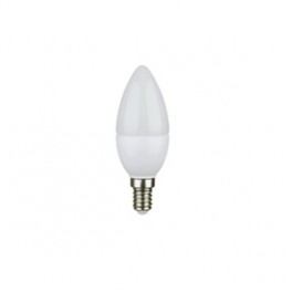 LAMPADINA CANDELA A LED ECOLIGHT 6W E14 470 LUMEN