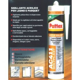 SIGILLANTE ACRILICO AC411 X LEGNO E PARQUET PINO
