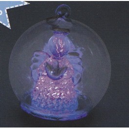 SFERA IN VETRO CM.6 C/LED SOGGETTI ASS. 481 10119