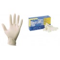 GUANTI LATTICE C/POLVERE LATEXPRO MM.0,10  TG.S