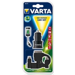 CARICABATTERIA DA AUTO 12V CON 2 PRESE USB