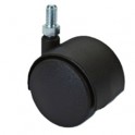 RUOTA DOPPIA NYLON M10x15 MM.50