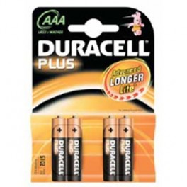 PILA MINISTILO DURACELL PLUS PZ.4
