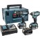 MAKITA KIT AVVITATORI PERCUSSIONE/IMPULSI 18V DLX2131JX1