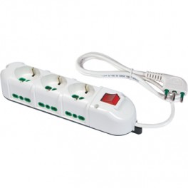MULTIPRESA 3 POSTI 6 BIPASSO + 3 SCHUKO FME MULTIPRESA 3 POSTI 6 BIPASSO + 3 SCHUKO FME