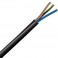 CAVO GOMMA 2X0,50 BIANCO-NERO
