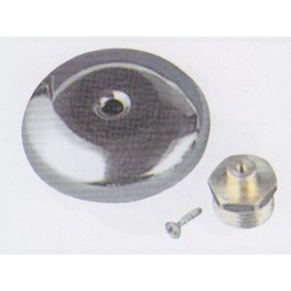 TAPPO OTTONE CROMATO 1/2" TAPPO OTTONE CROMATO 1/2"