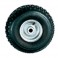 RUOTA PNEUMATICA D.260 C/DISCO FERRO FORO INT.20 GABBIA RULLI
