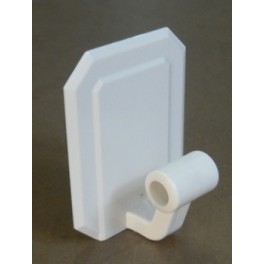 GANCIO PLASTICA MAXIJET BIANCO