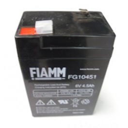 BATTERIA PIOMBO 6V 4,5AH FIAMM