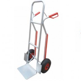 CARRELLO ALLUMINIO C/RUOTE PNEUMATICHE KG.200