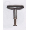 TAPPO PER COLONNA VASCA D.43 CROMATO