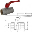 VALVOLA A SFERA FF 1" 1/4 A LEVA EVOLUTION