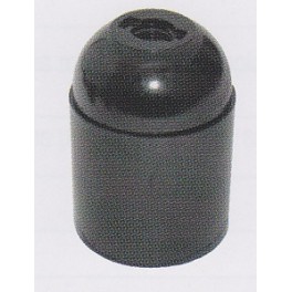 PORTALAMPADE LISCIO E27 BACHILITE NERO 5050R