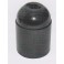 PORTALAMPADE LISCIO E27 BACHILITE NERO 5050R