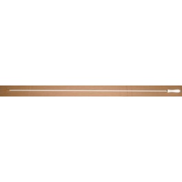 ASTA SPINGITENDA FERRO CM.125 C/MANIGLIA LEGNO BIANCA ART.26225