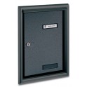 PORTA COMPLETA  IN ACCIAIO CON CORNICE 10-690.84 GRIGIO FERRO SILMEC