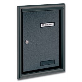 PORTA COMPLETA  IN ACCIAIO CON CORNICE 10-690.84 GRIGIO FERRO SILMEC PORTA COMPLETA  IN ACCIAIO CON CORNICE 10-690.84 GRIGIO FERRO SILMEC