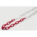 CATENA BIANCA/ROSSA MM.6 (MT.25) PLASTICA