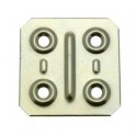PIASTRINA QUADRA CM.4x4 ART.57 SIPA