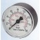 MANOMETRO 1/4" ATTACCO CENTRALE P.60