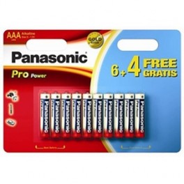 PILA MINISTILO ALKALINA PRO POWER GOLD PZ.6+4