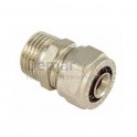 RACCORDO A STRINGERE DRITTO MASCHIO 1/2X16