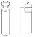 TUBO SCARICO C/BICCHIERE D.32 MM.500