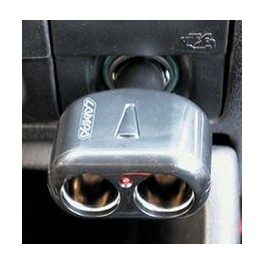 SPINOTTO PER ACCENDISIGARI C/DOPPIO PRESA 12V 39062