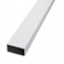 TUBO RETTANGOLARE ALLUMINIO 20x10 MM.2000