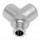 RACCORDO 3 VIE OTTONE CR 3/8