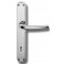 MANIGLIA MILENA Q8 PLACCA YALE CROMO