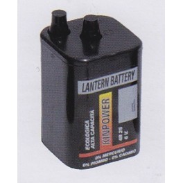 BATTERIA 6V 4R25 ECOLOGICA