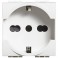 TICINO LIGHT N4140/16 PRESA SCHUKO