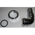 CURVA ABS X ATTACO LAVATRICE C/CALOTTA 1"