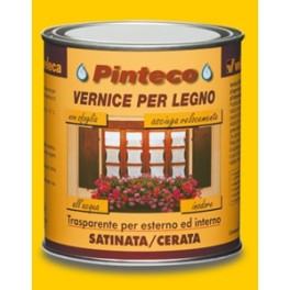 VERNICE DI FINITURA SATINATA PINTECO ML.750
