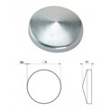 COPRIPILASTRO TONDO ZINCATO D.101 ART.341Z