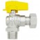 VALVOLA GAS SQ. C/BOCCHET. MF 1/2