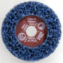 3M CG-DB Clean & StripDischi con supporto colore blu