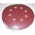 DISCO D.125 GR.100 VELCRO FORATO