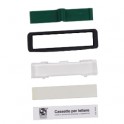 KIT VETRINO ABS NERO GENERALE PER CASSETTE POSTALE