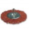 SPAZZOLA CIRCOLARE C/GAMBO G75A MM.75 NYLON ARANCIO 609