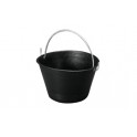 SECCHIO MURATORE RINFORZATO NERO LT.14