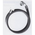 TUBO CARICO LAVATRICE C/CURVA F-F 3/4" CM.150