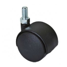 RUOTA DOPPIA NYLON D.40 M.8X15 